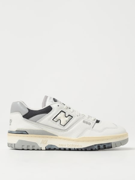 Mens off white shoes: Sneakers man New Balance