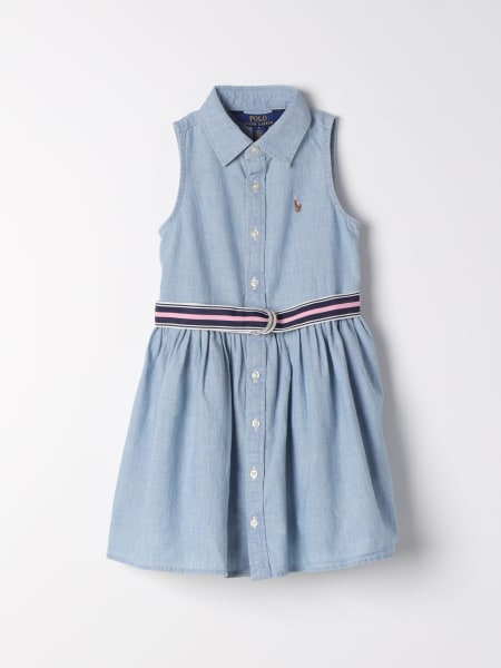 Ralph Lauren outlet: Dress girls Polo Ralph Lauren