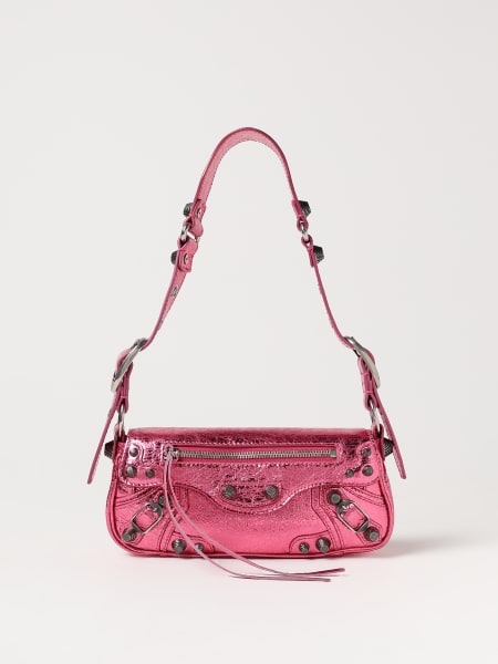 Pink Balenciaga: Shoulder bag woman Balenciaga