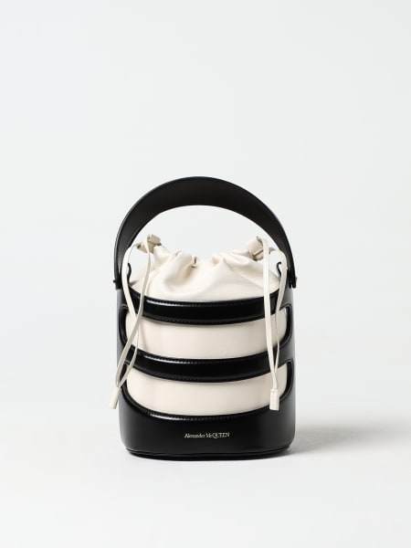 Borsa The Rise Alexander McQueen in pelle e nappa