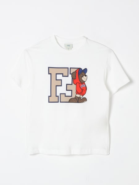 T-shirt boys Fendi Kids