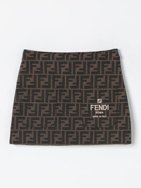 스커트 여아 Fendi Kids