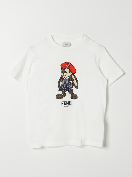 Tシャツ 女の子 Fendi Kids