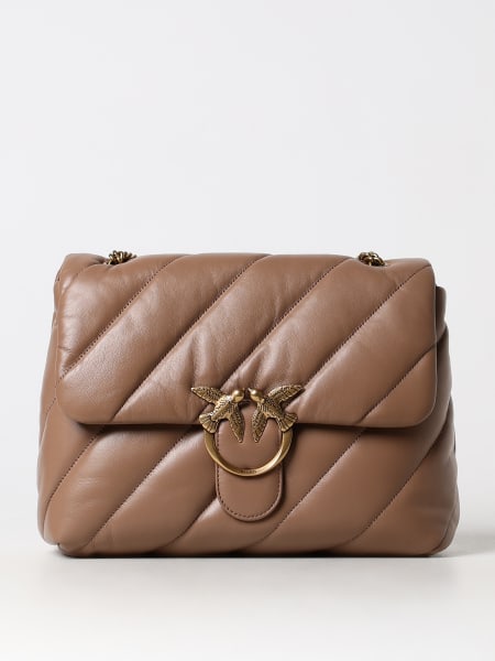 Borsa Love Puff Pinko in nappa trapuntata