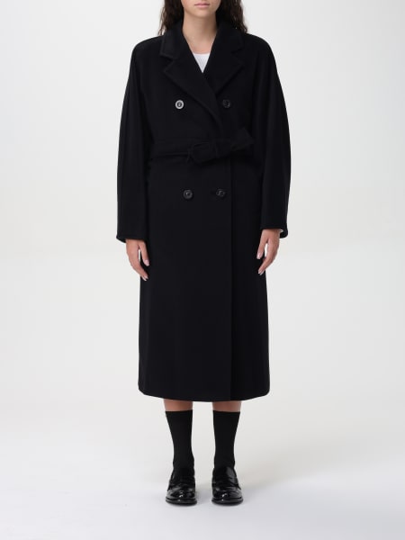 Max Mara black coat: Coat woman Max Mara