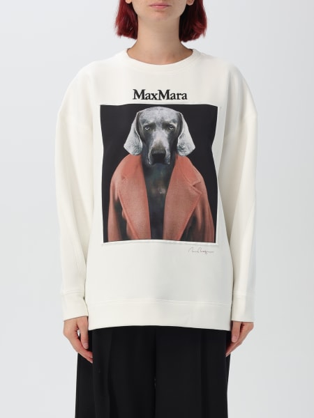 Felpa Bacco x William Wegman Max Mara in cotone