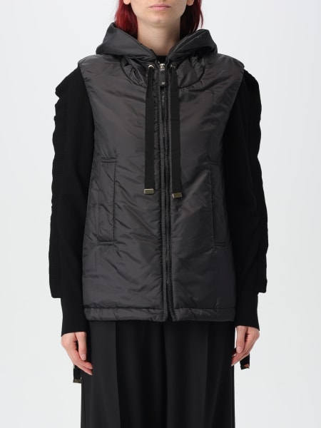 Max Mara down vest with hood