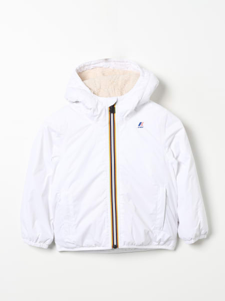 K-Way: Giacca con cappuccio e logo K-way