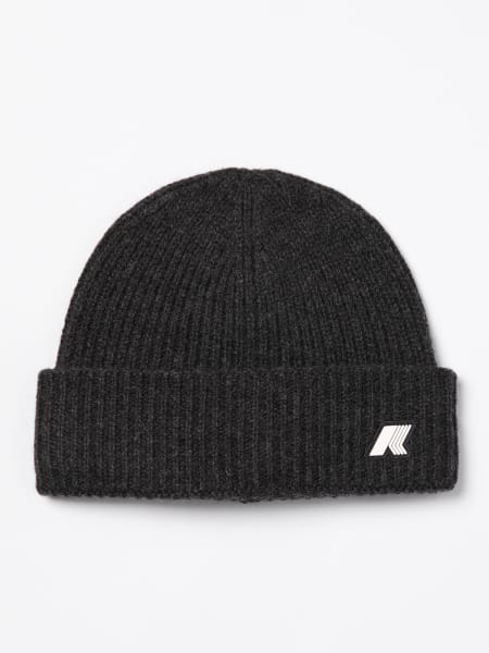 Cappello K-Way in lana a coste