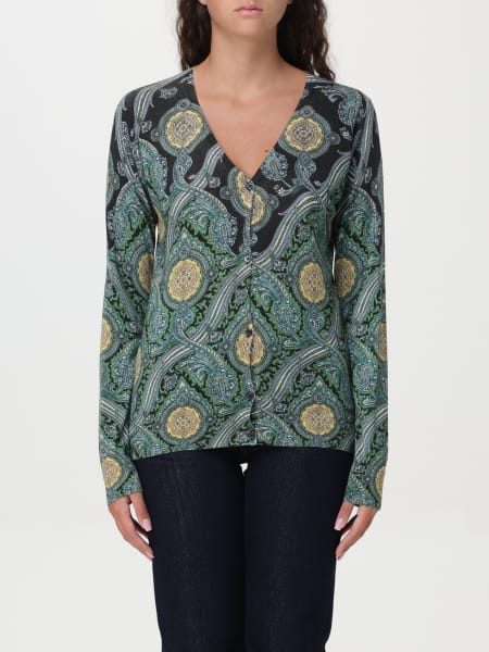 Etro v-neck paisley cardigan