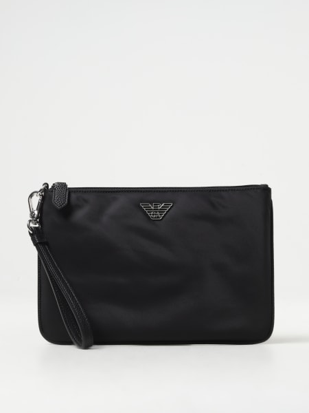 Borse Armani: Clutch Emporio Armani in nylon riciclato