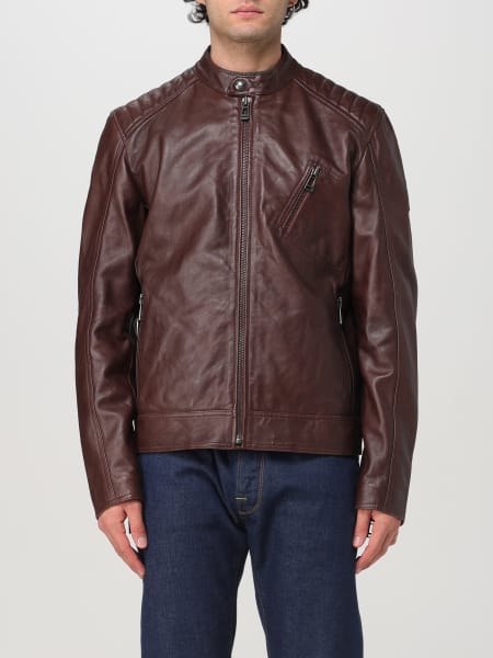 Giacca biker Belstaff in pelle