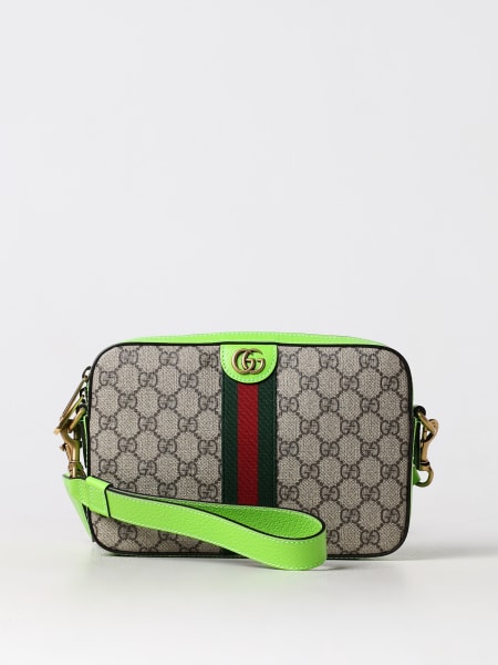 Borsa Ophidia Gucci in tessuto GG Supreme e pelle