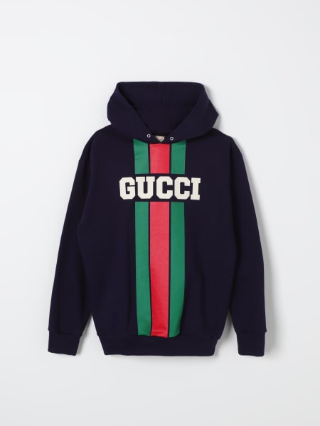 Felpa con cappuccio Web Gucci