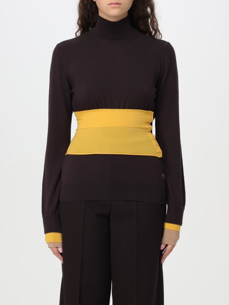 Fendi: Maglia Fendi in misto lana