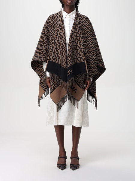 Cape woman Fendi