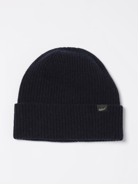 Cappello Woolrich in lana vergine a coste