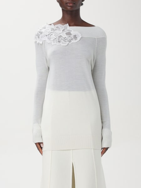 Maglia con inserto in pizzo Ermanno Scervino