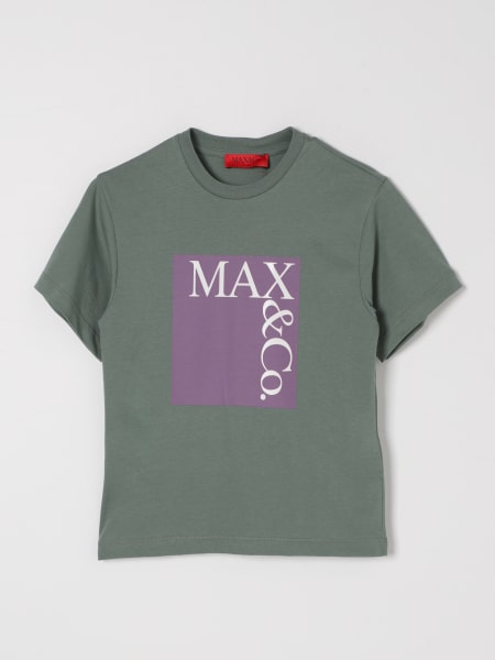 キッズ用トップス Max&Co. SS25 SHIRT (MX0003K MX004MX855) Max&Co. Kid T-shirt for Girls SS25 | GIGLIO.COM