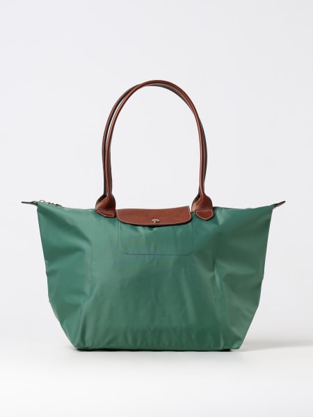 Borsa Le Pliage Original L Longchamp in nylon e pelle a grana