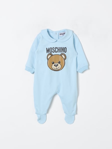 Moschino bambino: Tutina Teddy Moschino in cotone