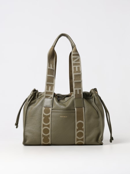 Leather tote bags: Shoulder bag woman Coccinelle