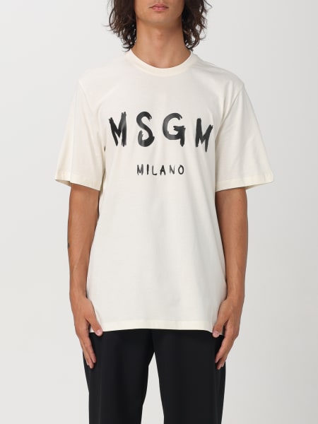 엠에스지엠(MSGM): 티셔츠 남성 MSGM