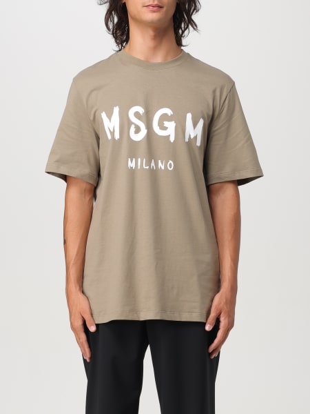 MSGM: T-shirt men MSGM