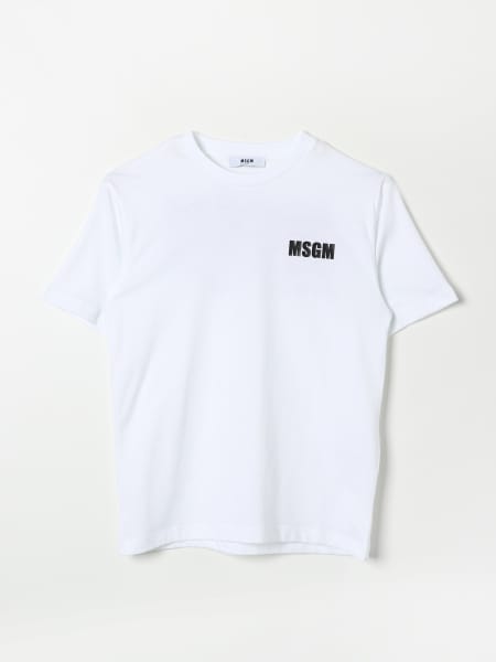 T-shirt con logo MSGM Kids