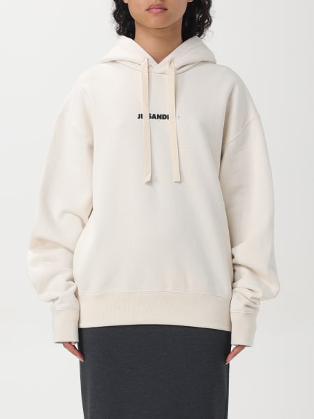 Felpa Jil Sander in cotone con logo