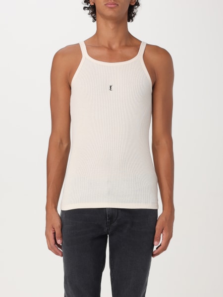 Saint Laurent tank top with mini YSL logo