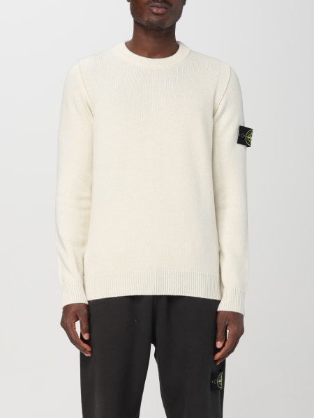 Stone Island: Maglia basic Stone Island in misto lana