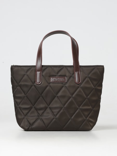 Borsa Barbour in nylon trapuntato