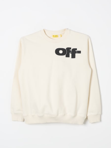 Felpa a girocollo con logo Off-White Kids