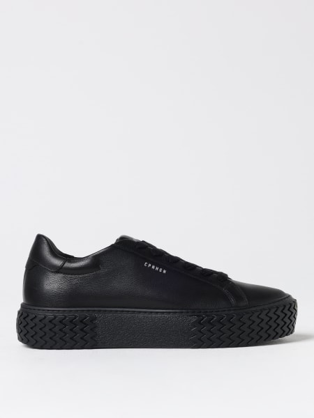 Sneakers Copenhagen in pelle a micro grana