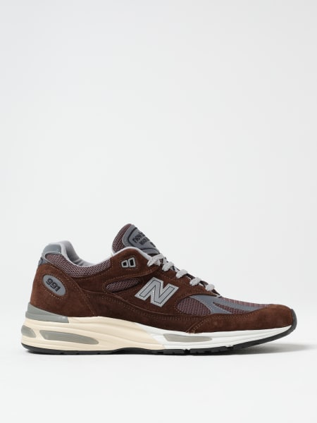 Sneakers U991v2 New Balance in camoscio e mesh