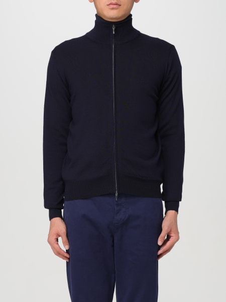 XC high-neck zip-up cardigan