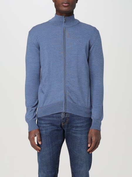 XC high-neck zip-up cardigan