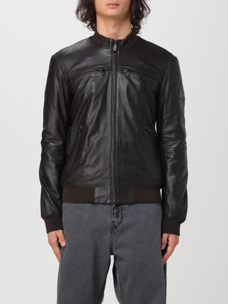 Men's designer leather jackets: Jacket man Peuterey