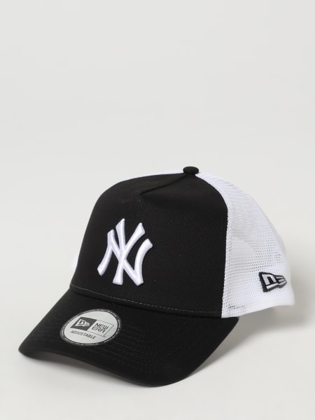 Cappello New York Yankees: Cappello New York Yankees New Era in cotone e nylon a rete