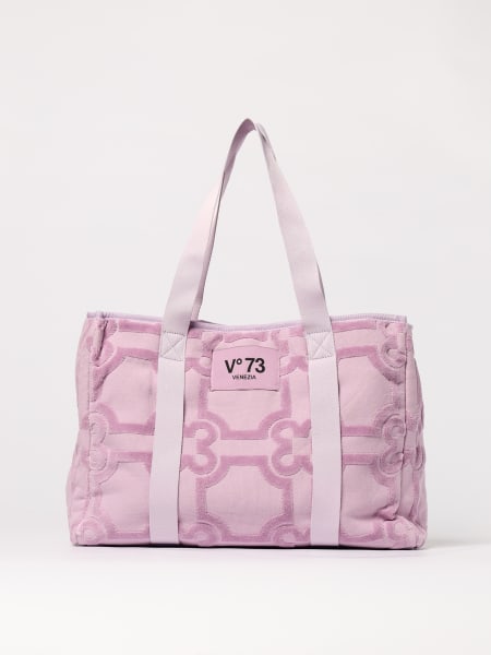トートバッグ V73 Woman Tote bags Lilac 73BS8W203 085 V73: Shoulder bag woman - Lilac | V73 tote bags 73BS8W203