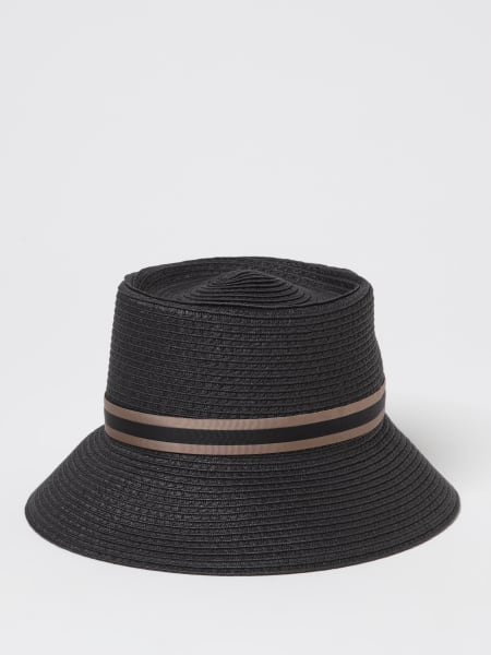 Borsalino: Cappello Borsalino in rafia con fettuccia in gros-grain