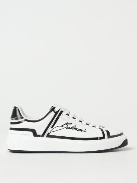 Sneakers B-Court Balmain in pelle stampata >