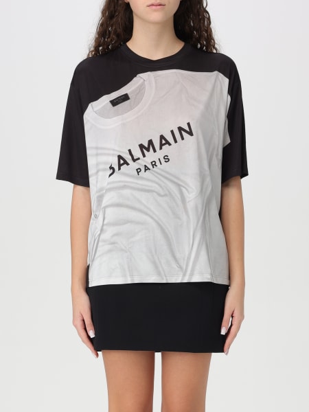 Balmain: Tシャツ レディース Balmain
