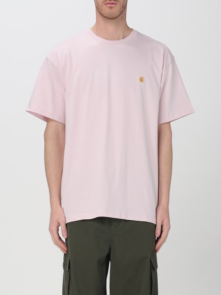 Tシャツ・カットソー CARHARTT WIP Men T-shirt Pink I026391 2VAXX CARHARTT WIP: T-shirt men - Pink | Carhartt Wip t-shirt