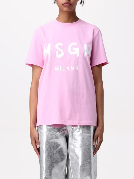 MSGM: T-shirt Damen MSGM