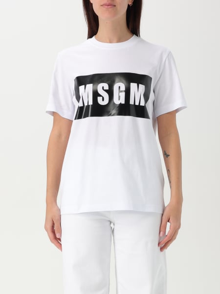 MSGM: T恤 女士 MSGM