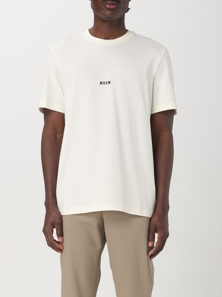 MSGM: T-shirt Herren MSGM