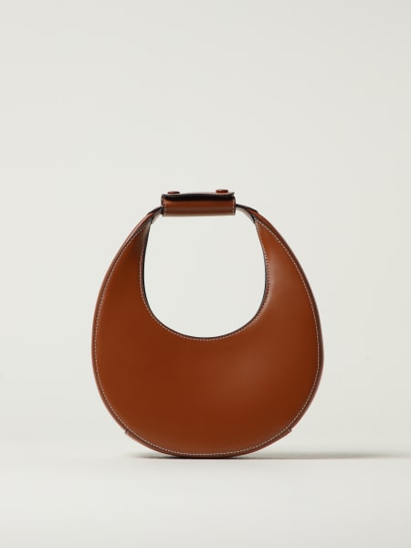 Borsa Moon Staud in pelle >