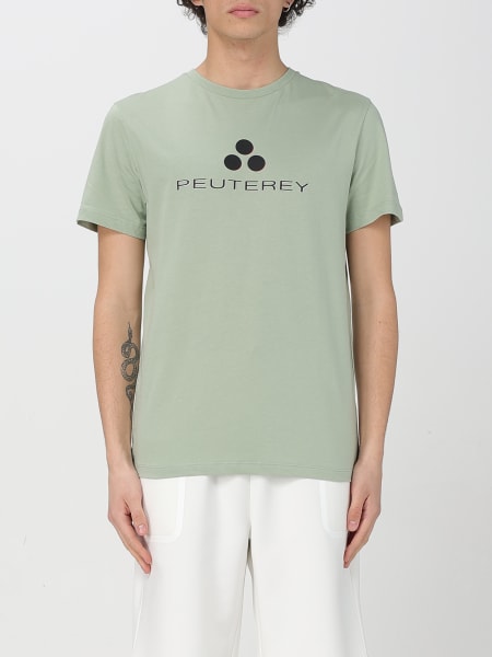 Tシャツ・カットソー PEUTEREY Men T Shirts PEU5137 99011976 343 Green Peuterey T-shirt for Men SS25 | GIGLIO.COM